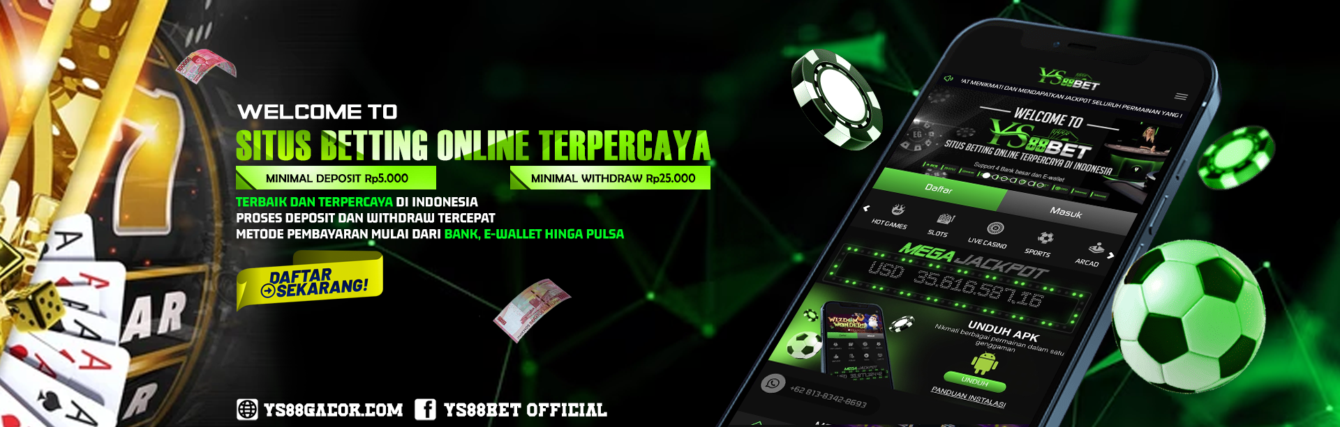 YS88BET SITUS AGEN SLOT TERPERCAYA